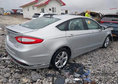 2016 Ford Fusion Hybrid Se from USA, damaged, VIN 3FA6P0LU7GR350892